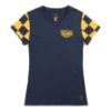 Picture of Marie Ladies Navy/Yellow T-Shirt