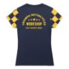 Picture of Marie Ladies Navy/Yellow T-Shirt