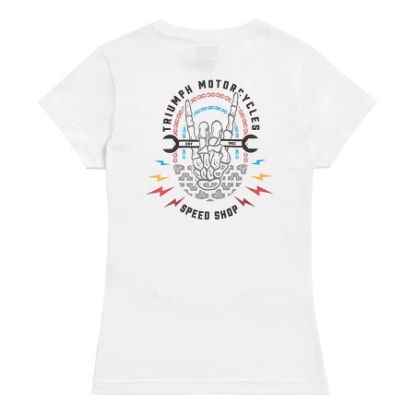 Picture of Rad Ladies Graphic White T-Shirt