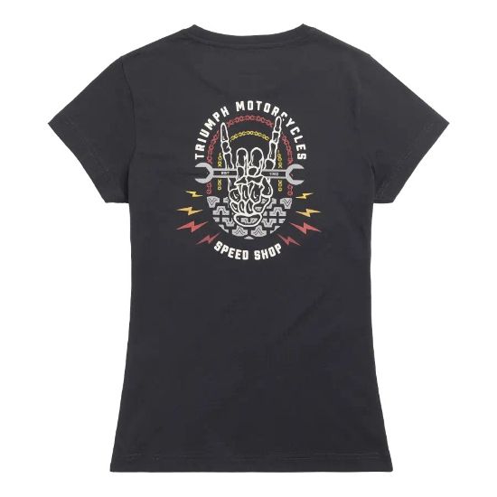 Picture of Rad Ladies Graphic Black T-Shirt