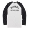 Picture of Blackwell Long Sleeve Tee In White And Black