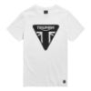 Picture of Helston Printed Logo White T-Shirt