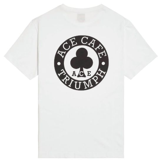 Picture of Ace Cafe Pocket T-Shirt in White