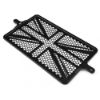 Picture of Motone Billet Radiator Guard Kit - Union Jack - Black