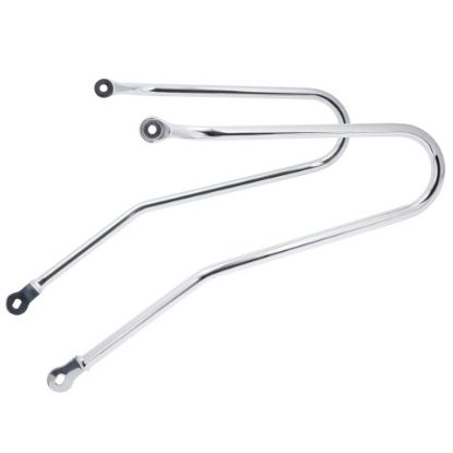 Picture of Motone Chrome LC Pannier/Luggage Rails - Pair