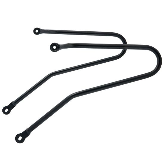 Picture of Motone Black LC Pannier/Luggage Rails - Pair - Black