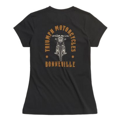 Picture of Bonneville T120 Ladies Black T-Shirt