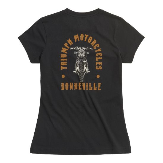 Picture of Bonneville T120 Ladies Black T-Shirt