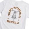 Picture of Bonneville T120 Ladies White T-Shirt