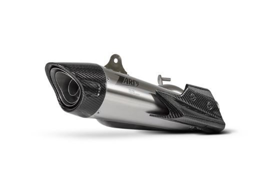 Picture of Zard Street Triple 765RS Stainless Steel Silver Racing Exhaust (2018-2023)