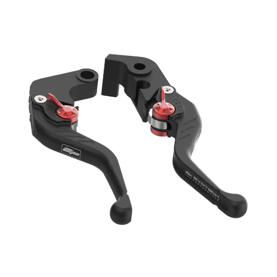 Picture of Evotech Evo Short Clutch and Brake Lever set - Triumph Street Triple 765 RS (2023+)