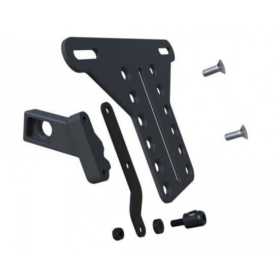 Picture of Motone Sidekick (Axle-Mount) Side Mount Number Plate Kit (No Tail Light Version)