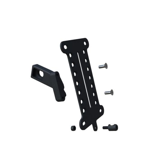 Picture of Motone SIDEKICK SLIM (Axle-Mount) Side Mount Number Plate Kit (No Tail Light Version)(US SPEC VERTICAL PLATE)